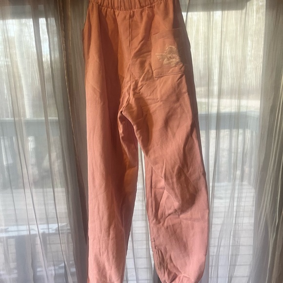 Boys lie no smoke without fire pink sweatpants - Picture 3 of 6